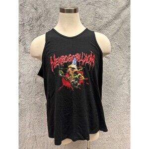 Vintage Y2K Nekrogoblikon Band Tank Top 2XL Alstyle Metal Graphic Tee